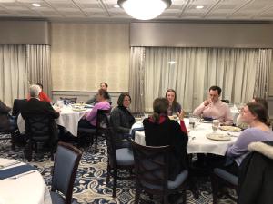 Dinner and Discussion in the President's Dining Room