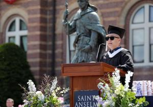 Sean Connor speaks to the Class of 2020