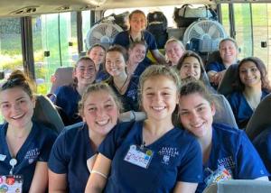 Nursing students in Costa Rica