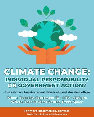 Is Climate Change an Individual Responsibility or Government Action?