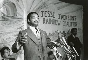 Jesse Jackson speaking at the NHIOP