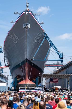 The ship bearing Barnum's name