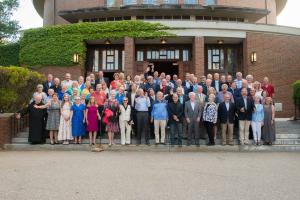 the class of 1974—the newest inductees to the Order of Golden Anselmians