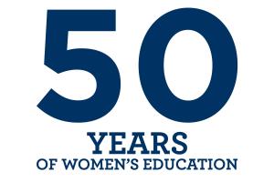 Celebrating 50 years of woman's education
