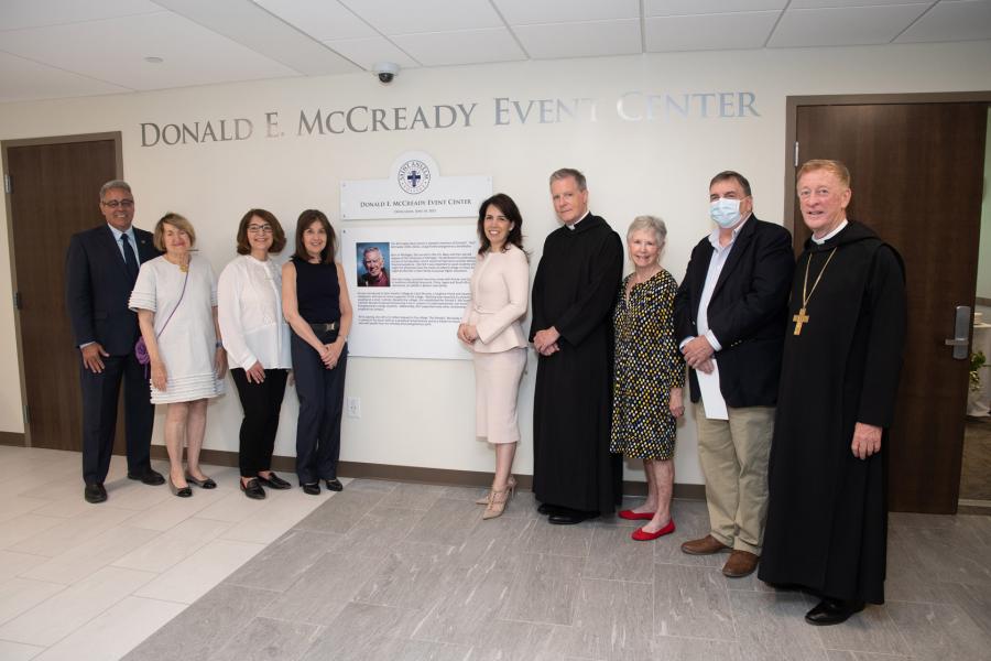 Dedication of McCready Room