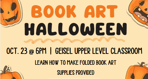 Book Art Halloween Poster